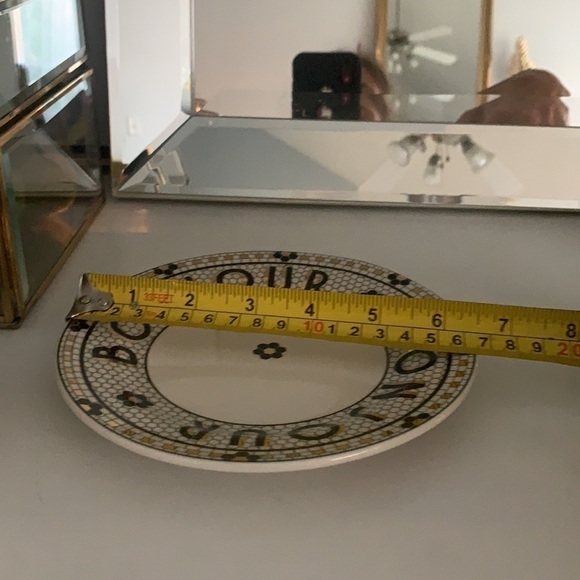 Set by Anthropologie “P “Tile Bonjour mug & plate‎ NWT - Picture 4 of 7